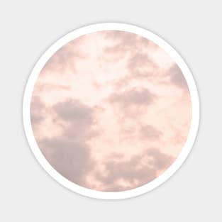 Pink Sky, Clouded Sky | Pink Sky Photography | Pink Sky Fine Art Print Magnet